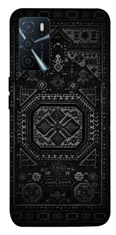Чехол на Oppo A16s / A16 Черный ковер фото 1 из 1