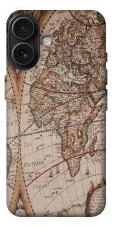 Чехол на Apple iPhone 17 (6.3") Карта путешествий фото 1 из 1