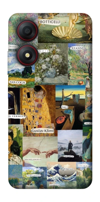 Чохол на ZTE Blade A34 4G Art collage ver.8 фото 1 з 1