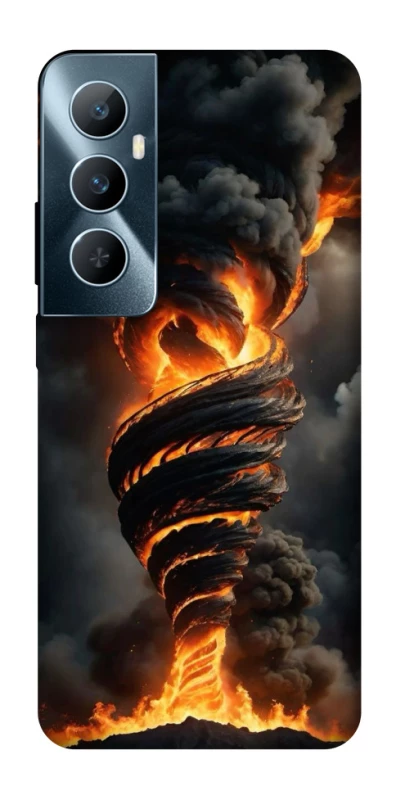 Чехол на Realme C65 4G Огненный торнадо фото 1 из 1