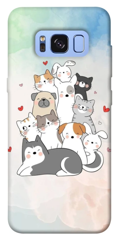 Чехол на Samsung G950 Galaxy S8 Funny Pets ver.2 фото 1 из 1