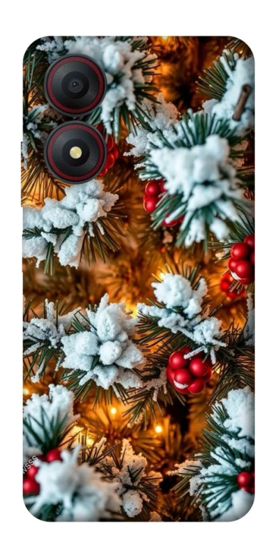 Чохол на ZTE Blade A34 4G Новорічний v22 фото 1 з 1