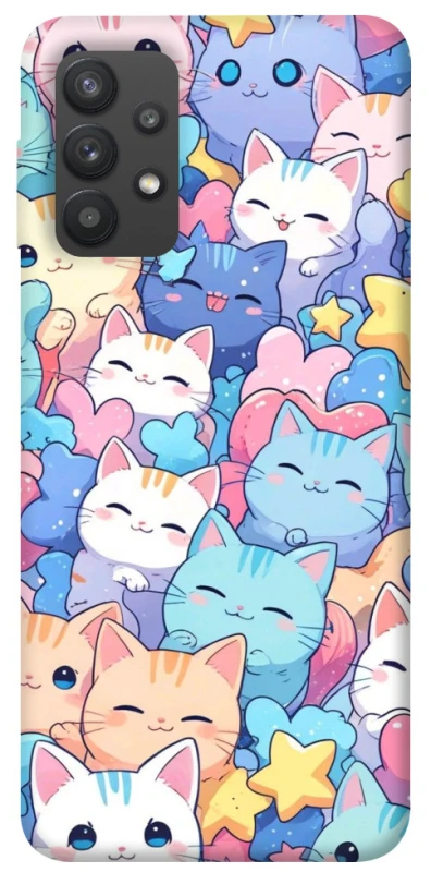 Чехол на Samsung Galaxy A32 (A325F) 4G Funny Kittens ver.3 фото 1 из 1