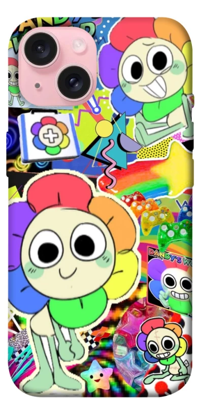 Чохол на Apple iPhone 15 (6.1") Dandy world collage фото 1 з 1