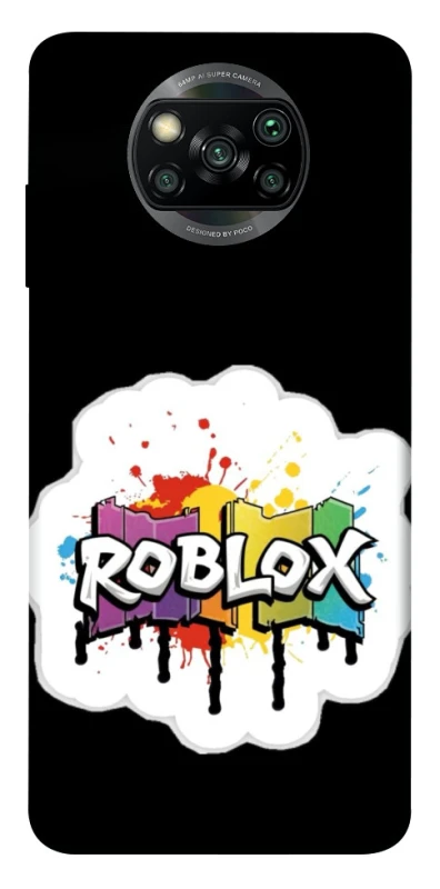 Чохол на Xiaomi Poco X3 NFC / Poco X3 Pro Roblox logo ver.2 фото 1 з 1