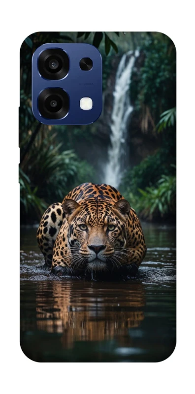 Чохол на Oppo A6 Pro 4G/5G Leopard in water фото 1 з 2