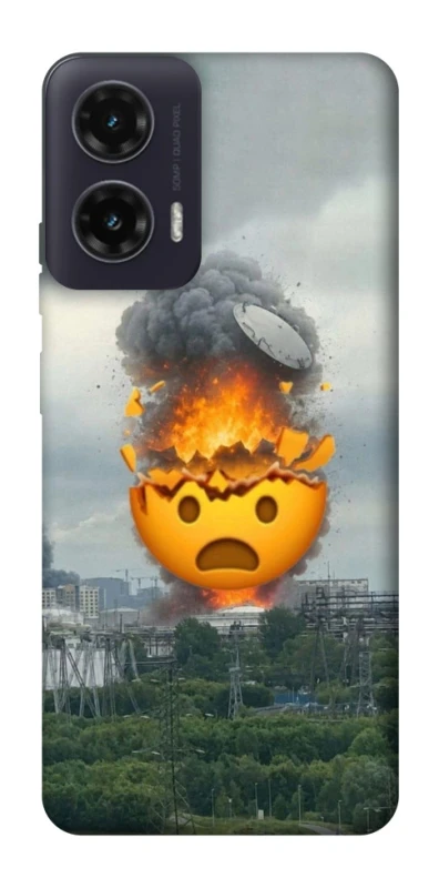 Чохол на Motorola Moto G35 Moscow never sleeps ver.2 фото 1 з 1