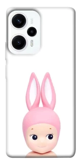 Чехол на Xiaomi Poco F5 / Note 12 Turbo Minimal Bunny Peek фото 1 из 1