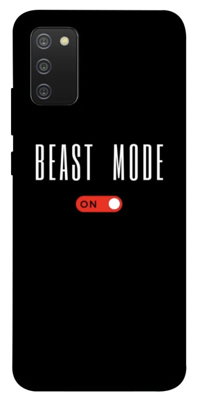 Чехол на Samsung Galaxy A02s Beast mode фото 1 из 1