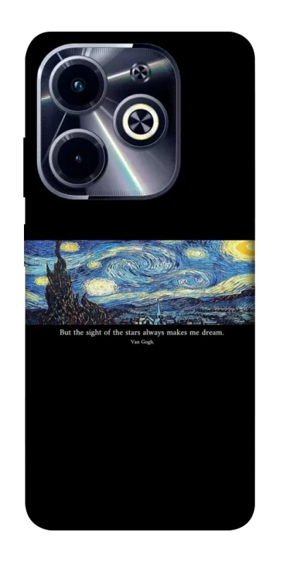 Чохол на Infinix Hot 40i Starry night Van Gogh фото 1 з 1