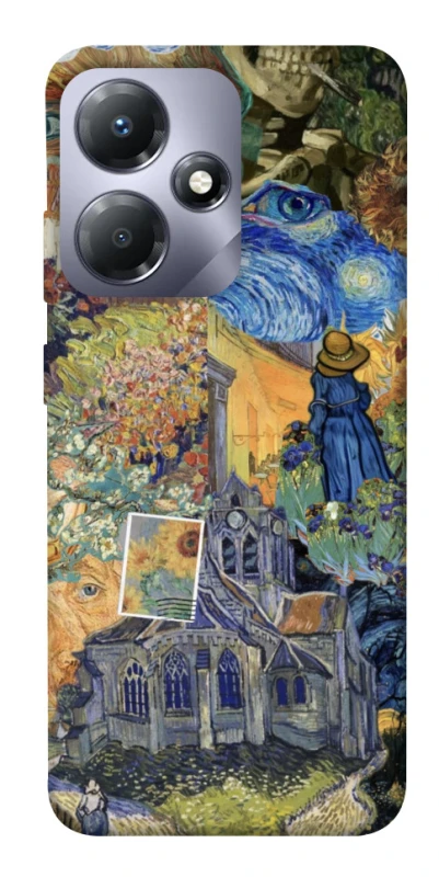 Чохол на Infinix Hot 30i Van Gogh collage фото 1 з 1