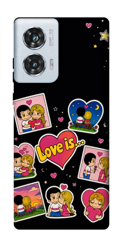 Чохол на Motorola Edge 50 Fusion Love is фото 1 з 1