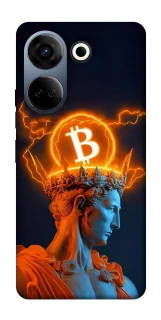Чехол на TECNO Camon 20 Pro (CK7n) Bitcoin God фото 1 из 1