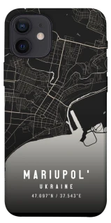 Чехол на Apple iPhone 12 (6.1") Mariupol map фото 1 из 1