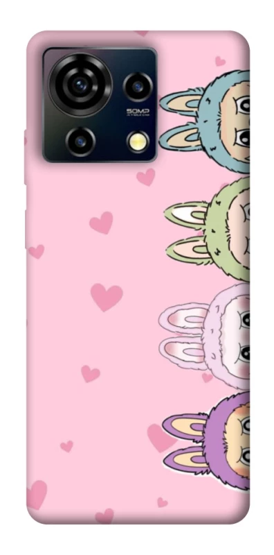 Чохол на ZTE Blade V50 Vita All Labubu 4 фото 1 з 1