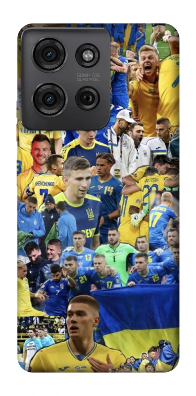 Чохол на Motorola Moto G75 UA-Football ver.6 фото 1 з 1