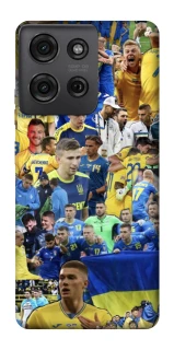 Чехол на Motorola Moto G75 UA-Football ver.6 фото 1 из 1