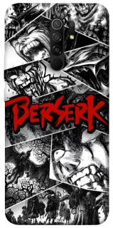 Чехол на Xiaomi Redmi 9 Berserk collage ver.2 фото 1 из 1