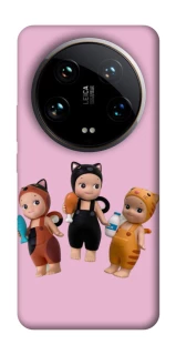 Чохол на Xiaomi 14 Ultra Cat Cafe Trio фото 1 з 1