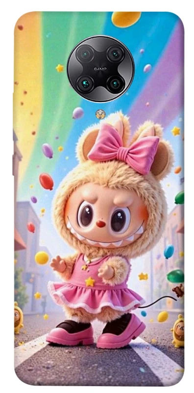 Чохол на Xiaomi Redmi K30 Pro / Poco F2 Pro Labubu rainbow фото 1 з 1