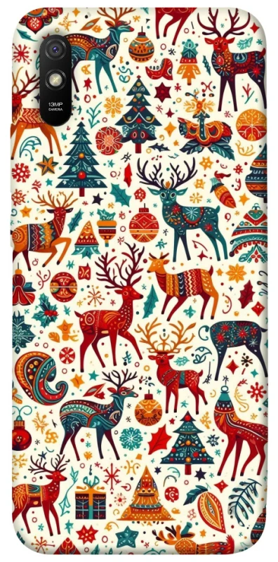 Чохол на Xiaomi Redmi 9A Christmas spirit ver.5 фото 1 з 1