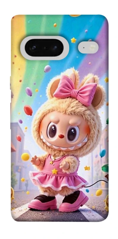 Чохол на Google Pixel 7 Labubu rainbow фото 1 з 1