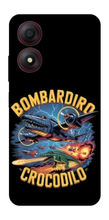 Чохол на ZTE Blade A34 4G Bombardino Crocodilo v2 фото 1 з 1