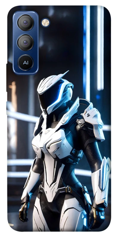 Чохол на TECNO Pop 5 LTE Cyber space girl ver.6 фото 1 з 1