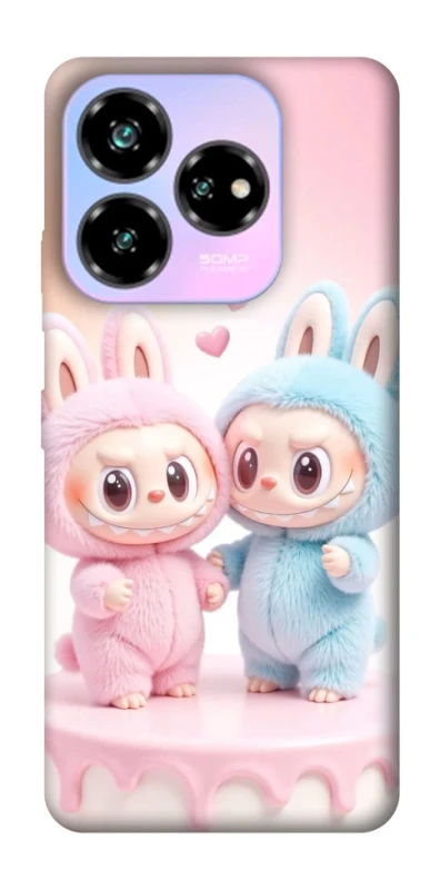 Чохол на ZTE Nubia V60 Labubu Twins фото 1 з 1