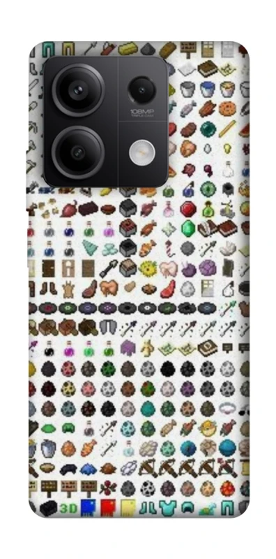 Чохол на Xiaomi Redmi Note 13 5G Minecraft v2 фото 1 з 1