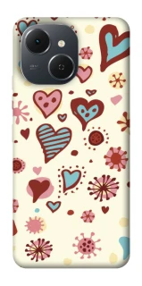 Чохол на TECNO Spark 40C Pretty hearts фото 1 з 1
