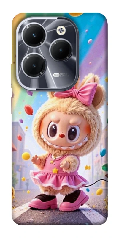 Чохол на Infinix Hot 40 Labubu rainbow фото 1 з 1