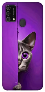 Чохол на Samsung Galaxy M21s Кіт-підглядач фото 1 з 1