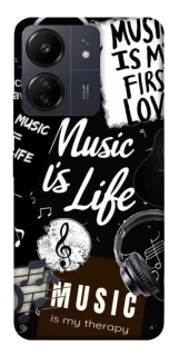 Чохол на Xiaomi Poco C65 Music is Life фото 1 з 1