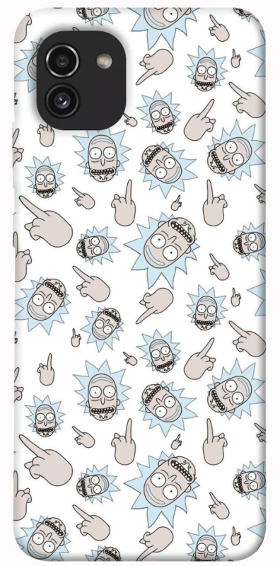 Чохол на Samsung Galaxy A03 Rick and Morty style фото 1 з 1