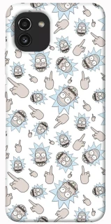 Чохол на Samsung Galaxy A03 Rick and Morty style фото 1 з 1