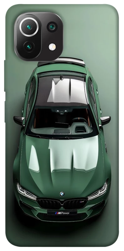 Чехол на Xiaomi Mi 11 Lite BMW green фото 1 из 1