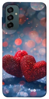 Чехол на Samsung Galaxy M14 5G Red hearts фото 1 из 1