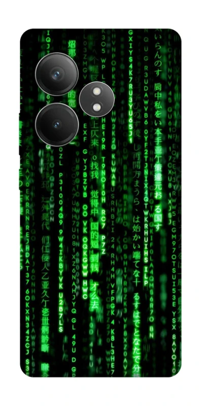 Чохол на Realme GT Neo 6 Matrix Code фото 1 з 1