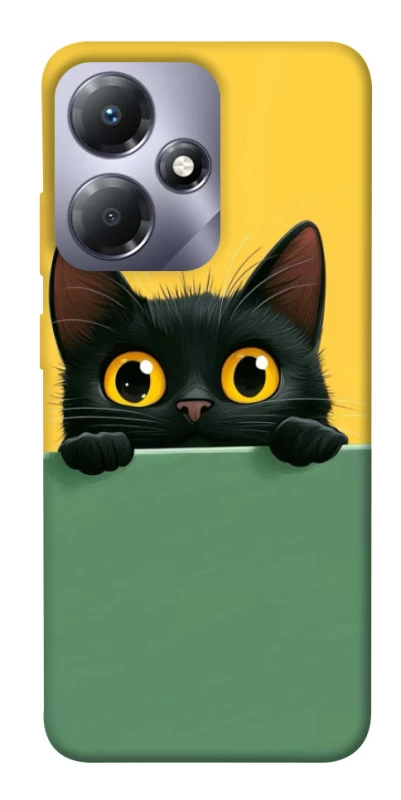 Чохол на Infinix Hot 30i Black cat v2 фото 1 з 1