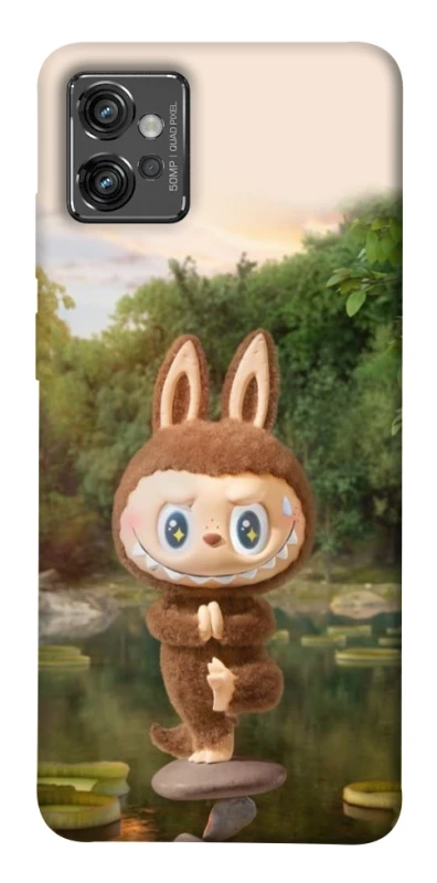 Чохол на Motorola Moto G32 Labubu Yoga фото 1 з 1