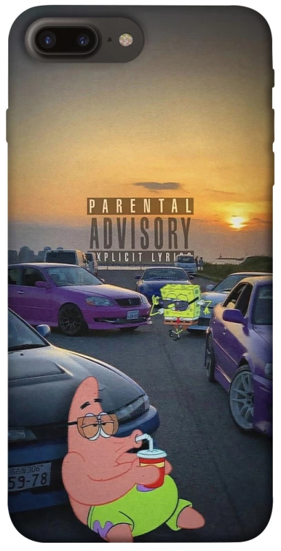 Чохол на Apple iPhone 7 plus / 8 plus Патрік на перегонах фото 1 з 1