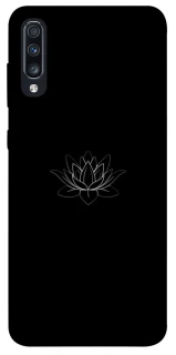Чохол на Samsung Galaxy A70 (A705F) Black Lotus фото 1 Чохол на Samsung Galaxy A70 (A705F) Black Lotus фото 1 з 1