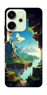 Чехол на Oppo Reno 14 Minecraft sunrise фото 1 из 1