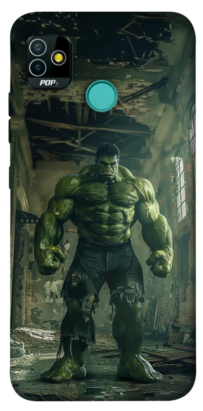 Чохол на TECNO POP 5 Angry Hulk фото 1 з 1
