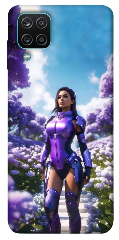 Чохол на Samsung Galaxy M12 Cyber space girl ver.4 фото 1 з 1