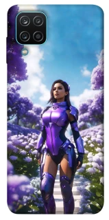 Чехол на Samsung Galaxy M12 Cyber space girl ver.4 фото 1 из 1