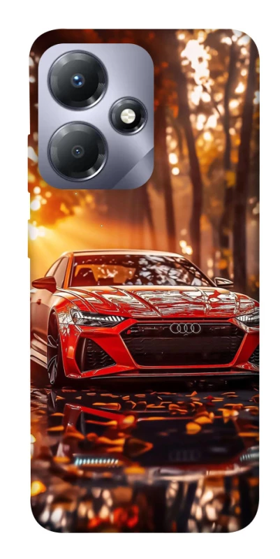 Чехол на Infinix Hot 30i Audi at sunset фото 1 из 1