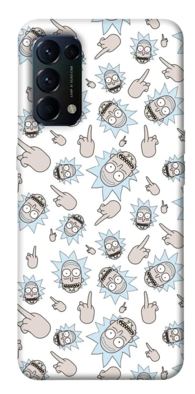 Чохол на Oppo Reno 5 4G Rick and Morty style фото 1 з 1