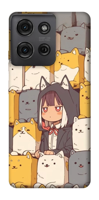 Чохол на Motorola Moto G75 Like a cat фото 1 з 1